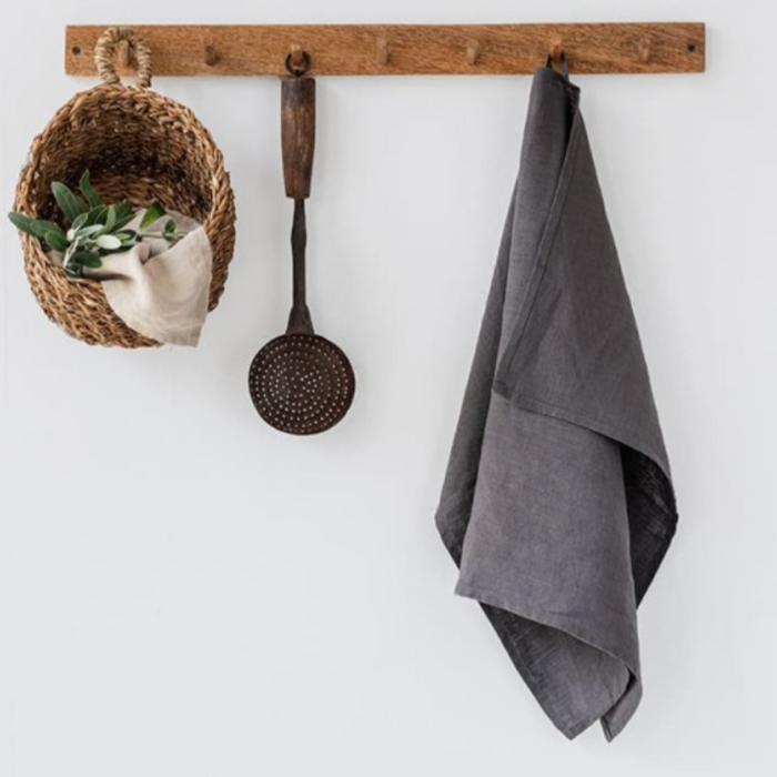 Linen Tea Towel | Coal