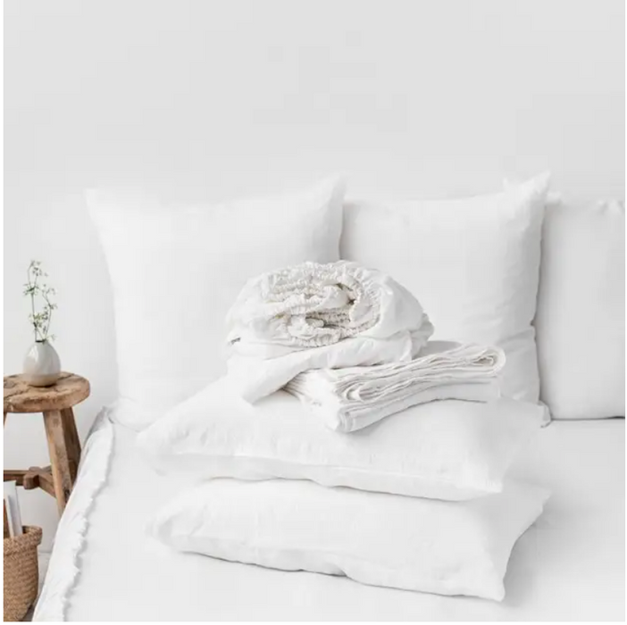 Linen Sheet Set | White