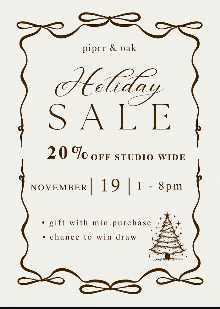 HOLIDAY SALE