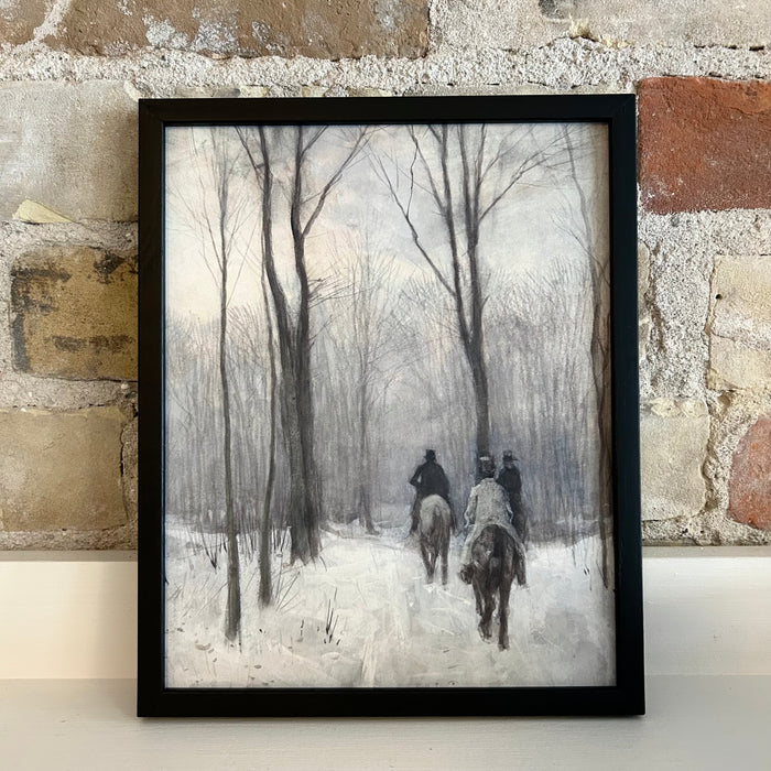 On Horseback | Framed Fine Art