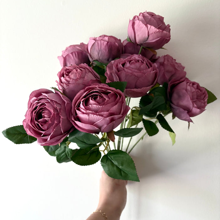 Plum Rose Bush Spray