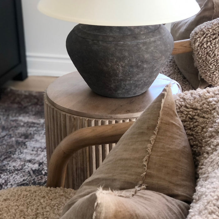 Terra Side Table | Natural (CUSTOM ORDER)