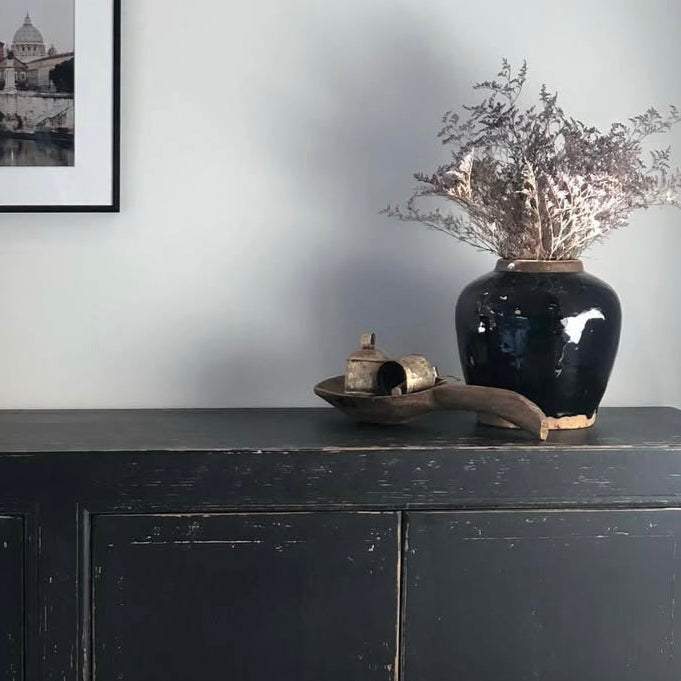 Glazed Vintage Pot