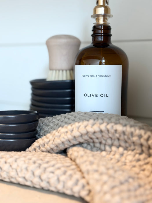 Olive Oil Glass Bottle