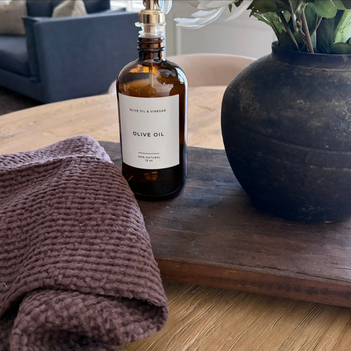 Waffle Hand Towel | Dark Chocolate