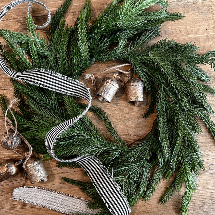 Fresh Touch Norfolk Pine Wreath | 14"