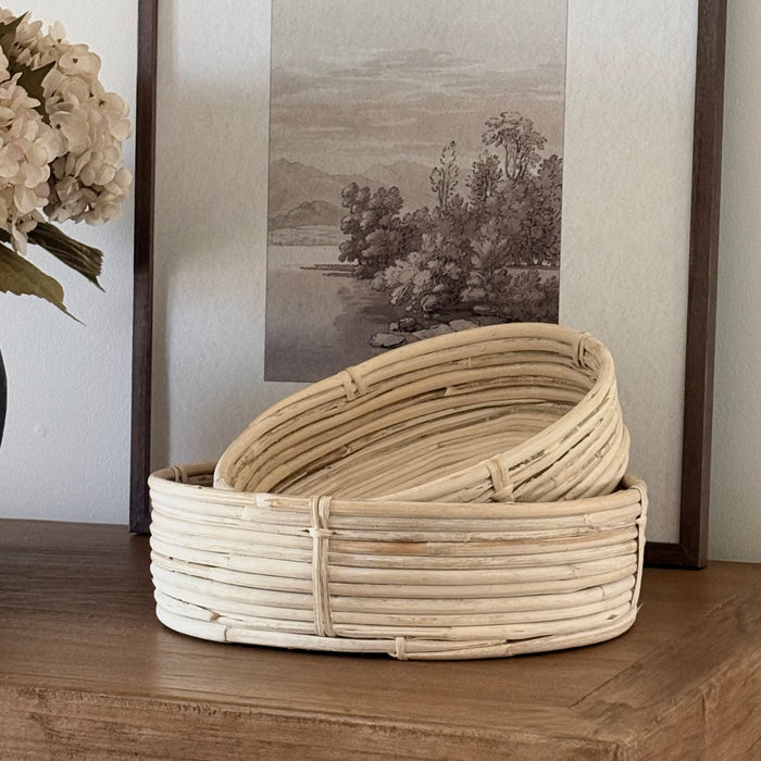 Oval Nesting Basket Set | 3