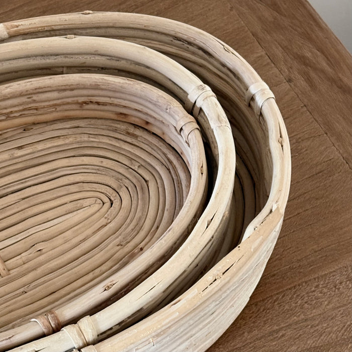 Oval Nesting Basket Set | 3