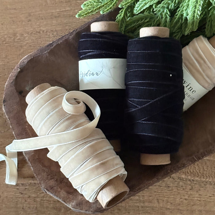 Velvet Ribbon | Cream