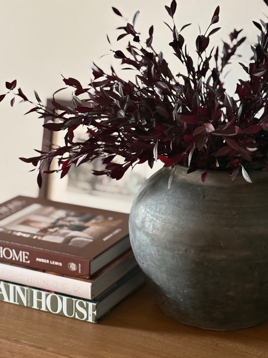 Willow Spray | Dark Burgundy