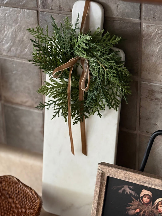 Mini Fresh Touch Northern White Cedar Wreath