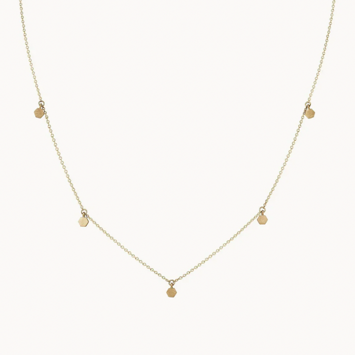 Honeysuckle Necklace | 14k gold