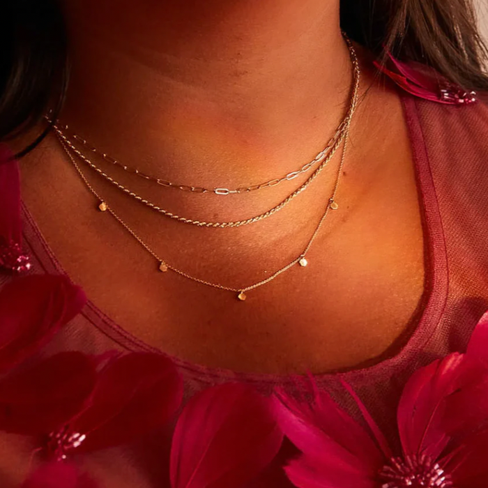 Honeysuckle Necklace | 14k gold