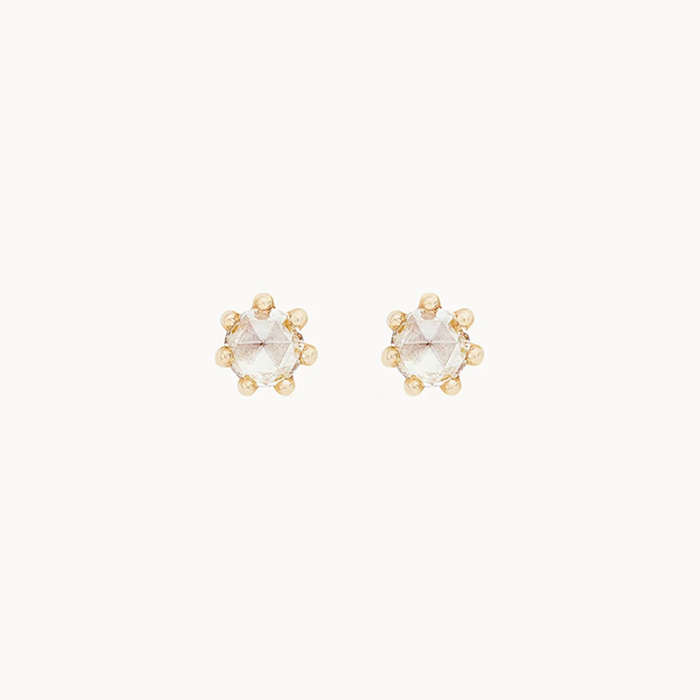 Nova Diamond Earring | 14k gold
