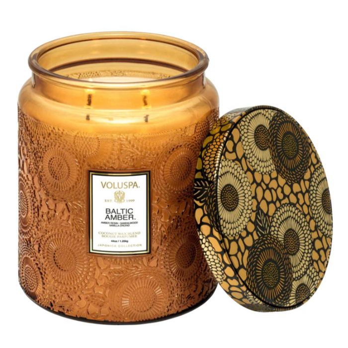 Baltic Amber |  Luxe Jar Candle