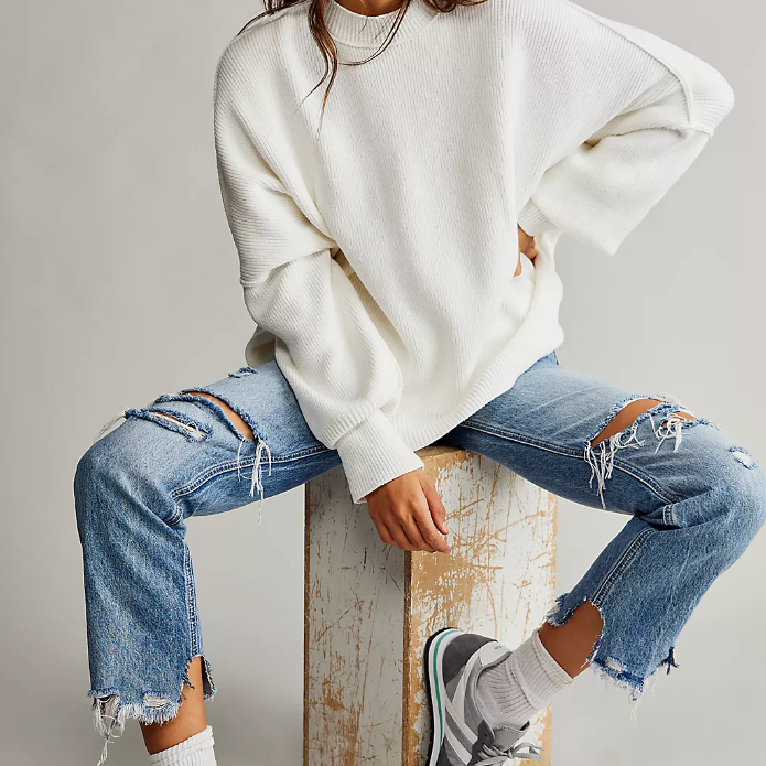 Free People Hailee Sweater Set-Dusty Himalayan – Love Olive Co