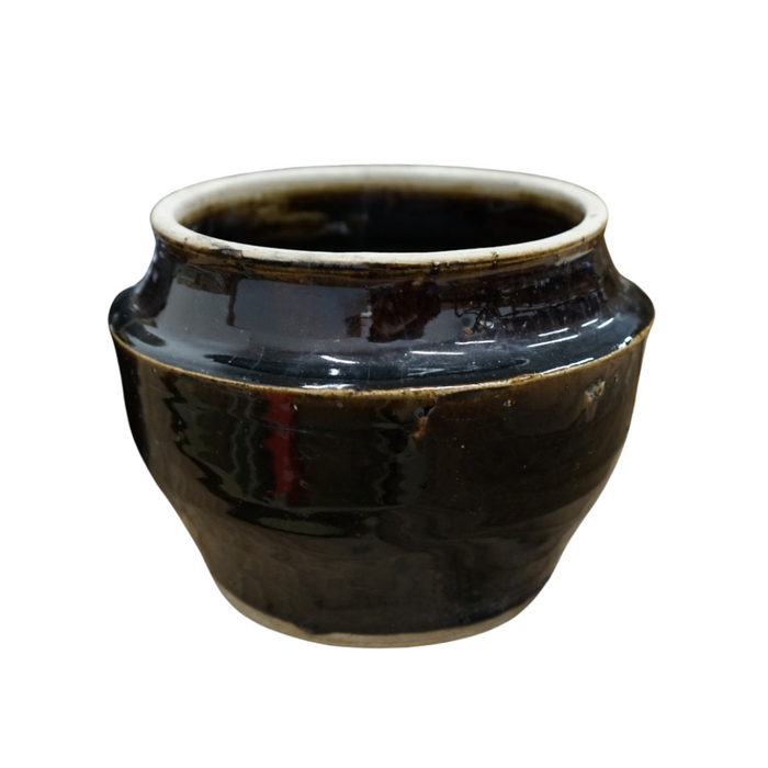 Amber Vintage Glazed Pot