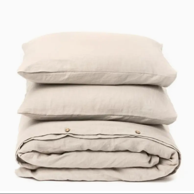 Natural Linen Duvet Set (PRE ORDER)