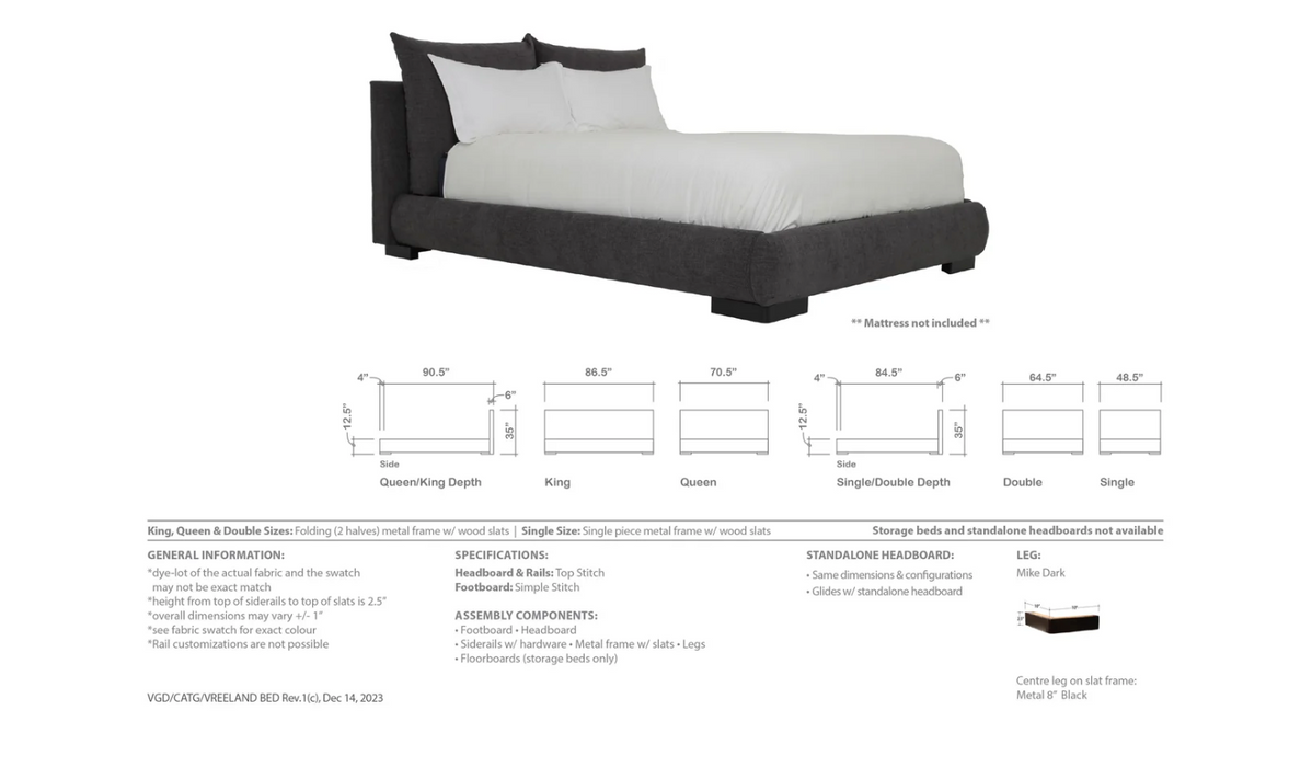 Vreeland Bed