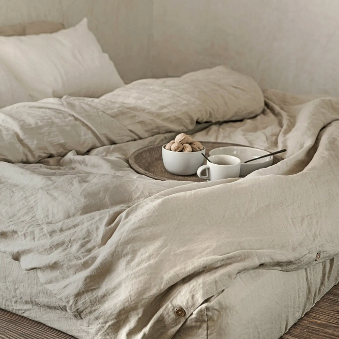 Natural Linen Duvet Set (PRE ORDER)