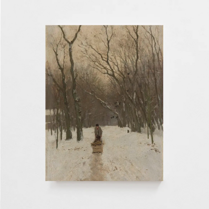 Vintage Winter Art Print