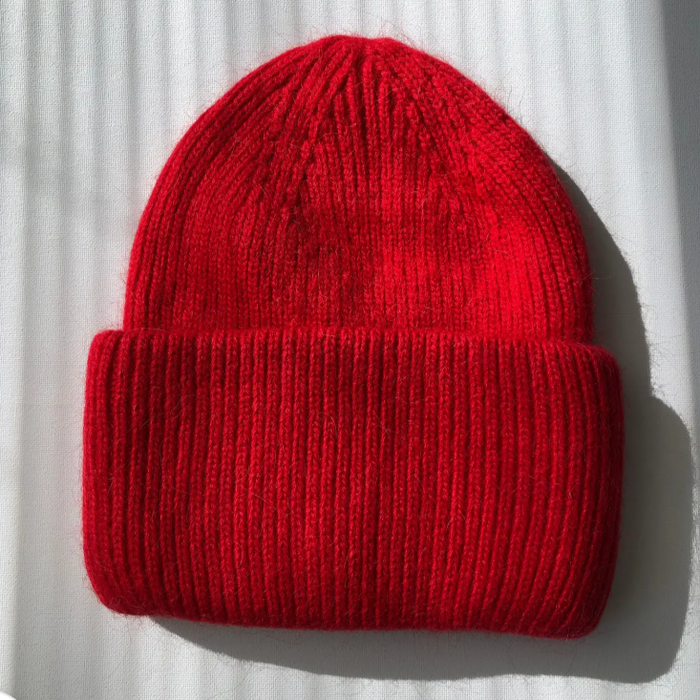 Angora Wool Beanie Brights