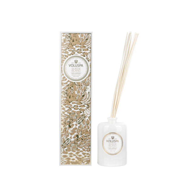 Suede Blanc | Reed Diffuser