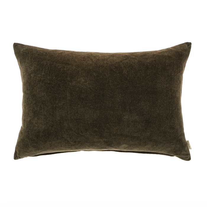 Vera Velvet Pillow | Midnight Green