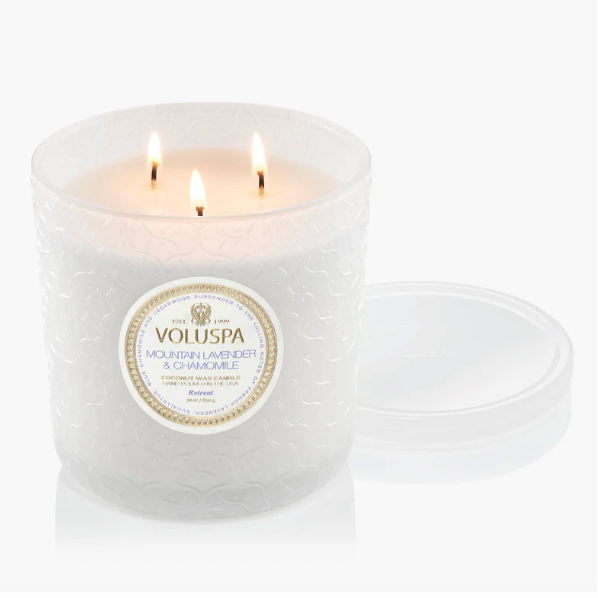 Mountain Lavender & Chamomile | Luxe Candle