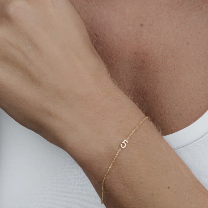 Number Bracelet 14k gold | MADE TO ORDER
