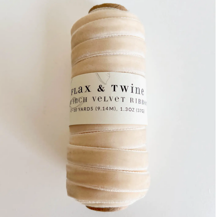 Velvet Ribbon | Cream