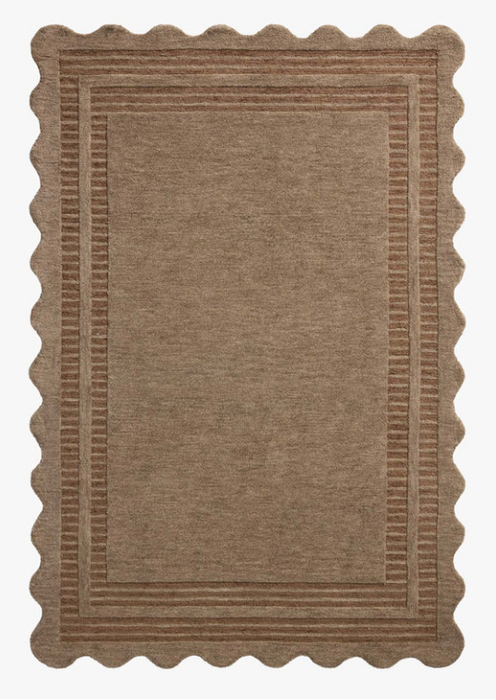 Chris Loves Julia × Loloi Scottie Mocha | Clay Rug