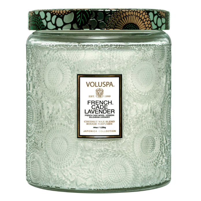 French Cade Lavender  |  Luxe Jar Candle