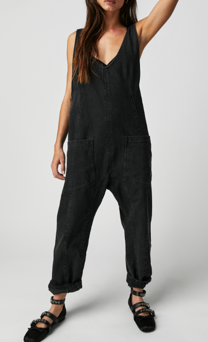 High Roller Jumpsuit | Mineral Black