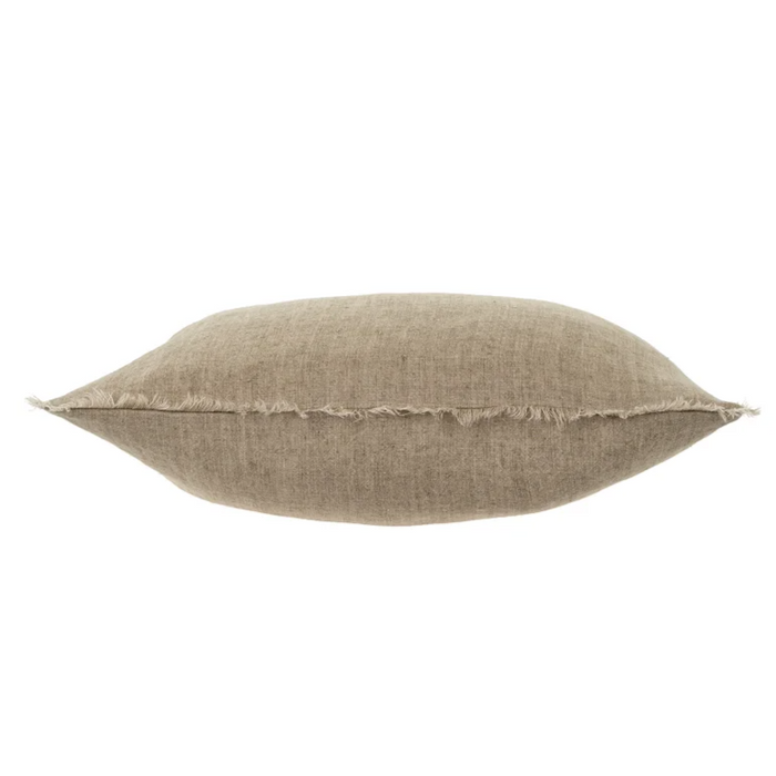 Lina Linen Pillow Almond  | 20 x 20