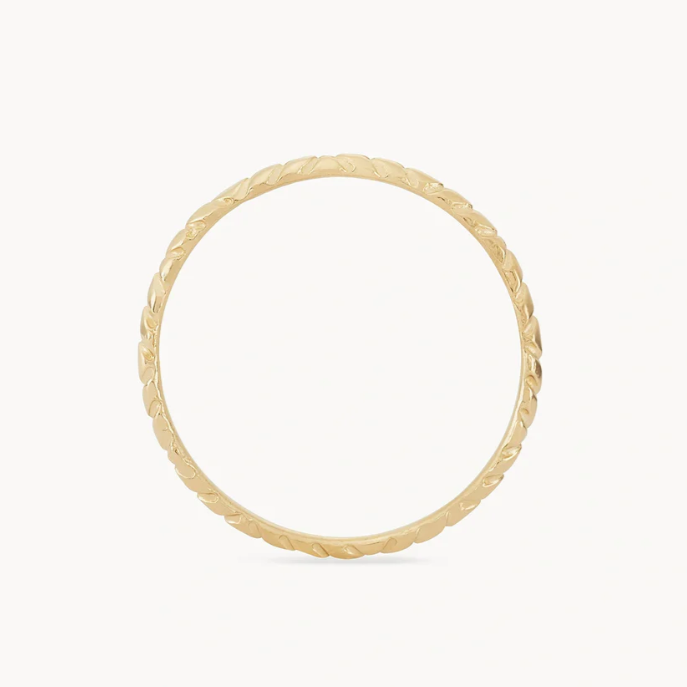 Revival Stacking Ring | 14k gold