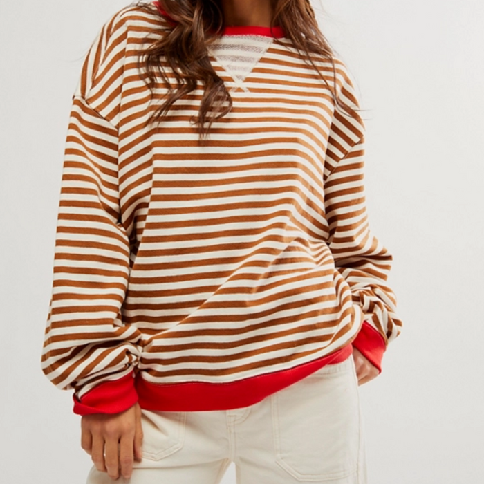 Classic Striped Crew