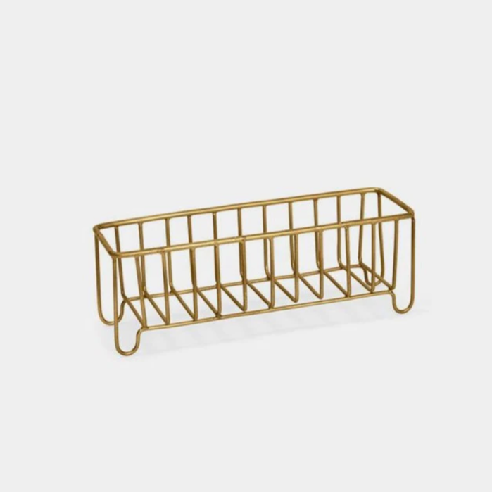 Brass Slim Basket