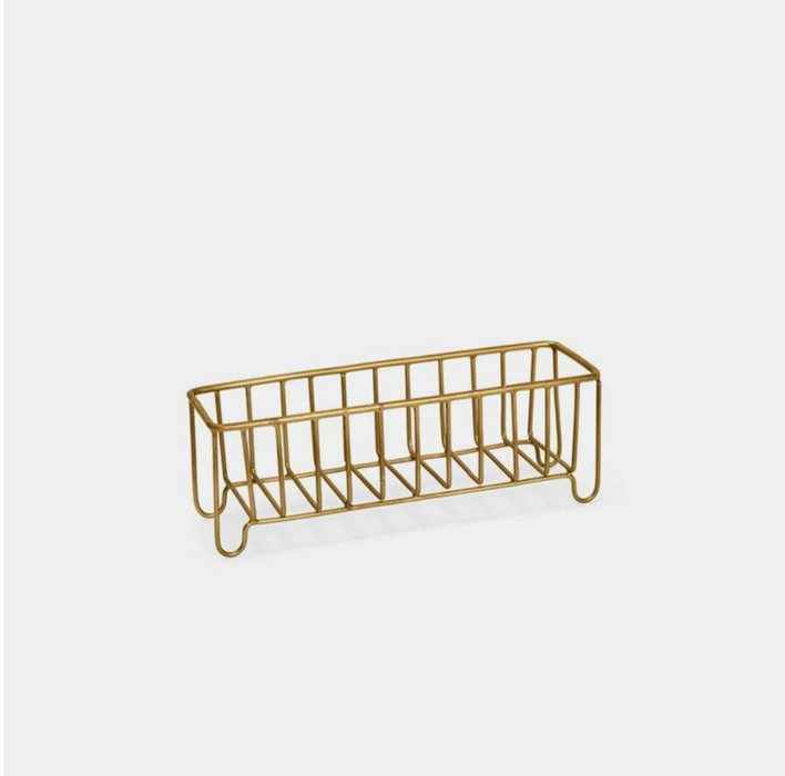 Brass Slim Basket