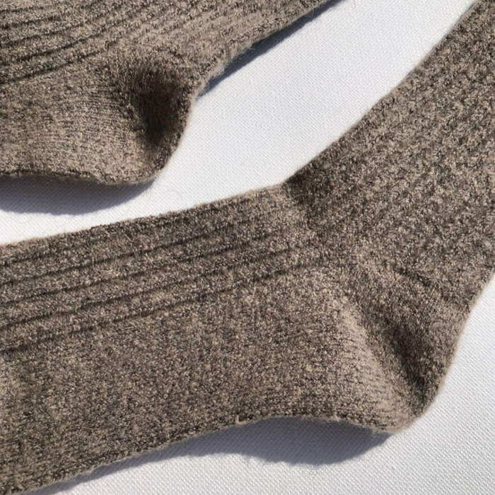 Alpaca Cabin Socks | 2 Colours Available