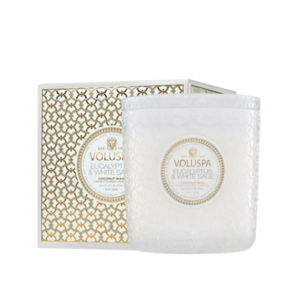 Eucalyptus & White Sage | Luxe Candle