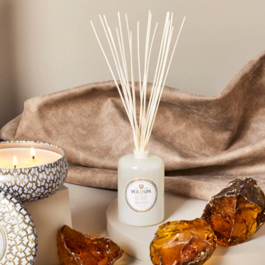 Suede Blanc | Reed Diffuser