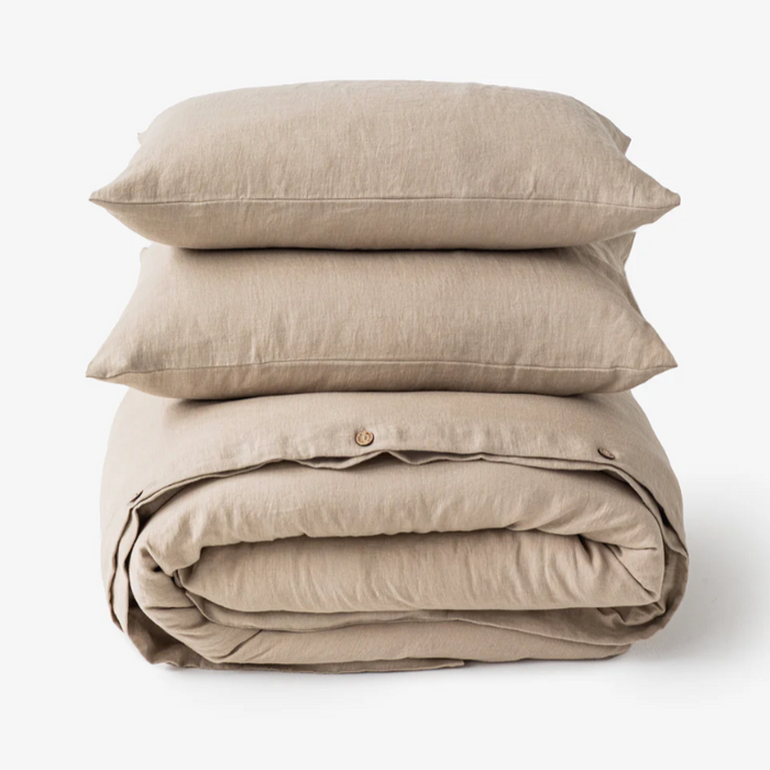 Natural Linen Duvet Set (PRE ORDER)