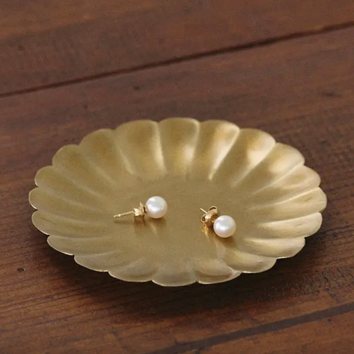 Brass Petit Petal Tray