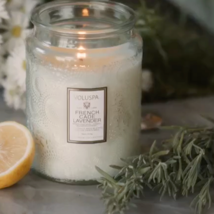 French Cade Lavender | Large Jar Candle