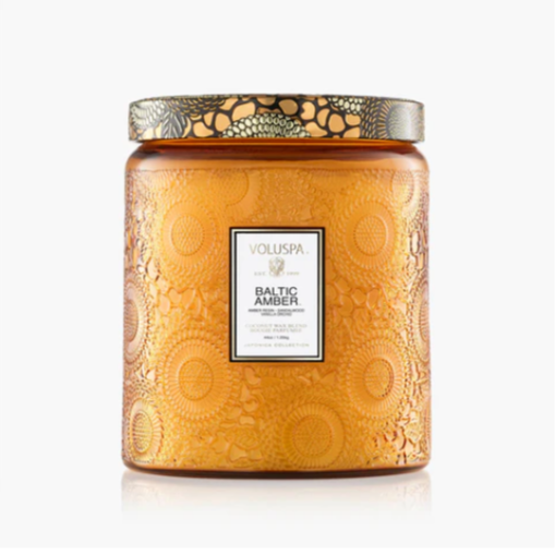 Baltic Amber |  Luxe Jar Candle