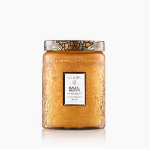 Baltic Amber | Large Jar Candle