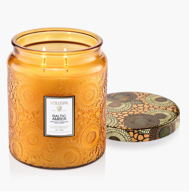 Baltic Amber |  Luxe Jar Candle