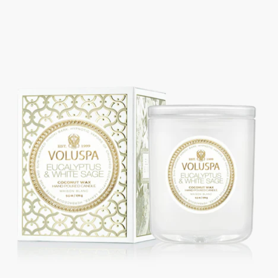 Eucalyptus & White Sage | Classic Boxed Candle