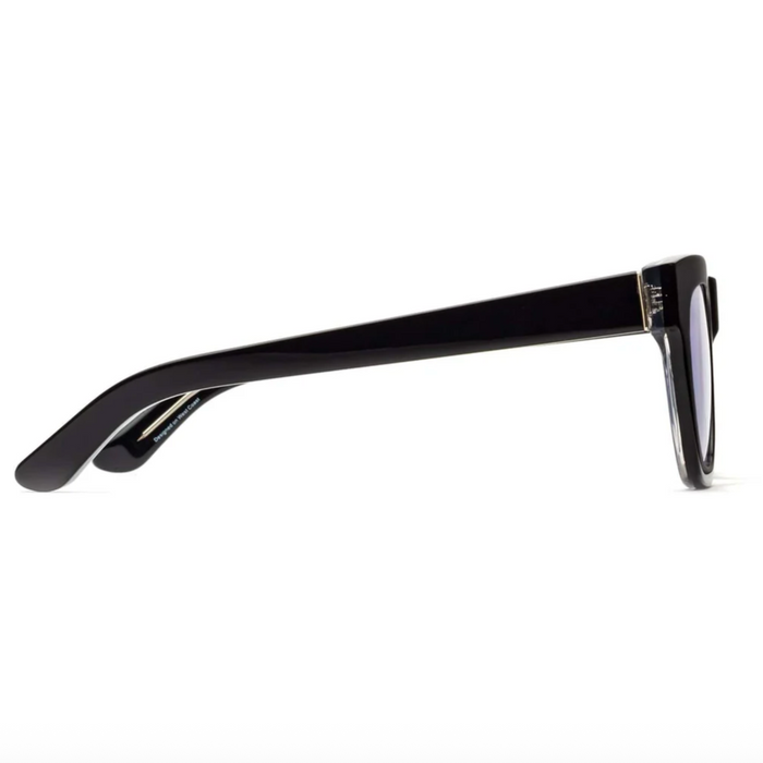 Caddis D28 Readers | Gloss Black & Vodka